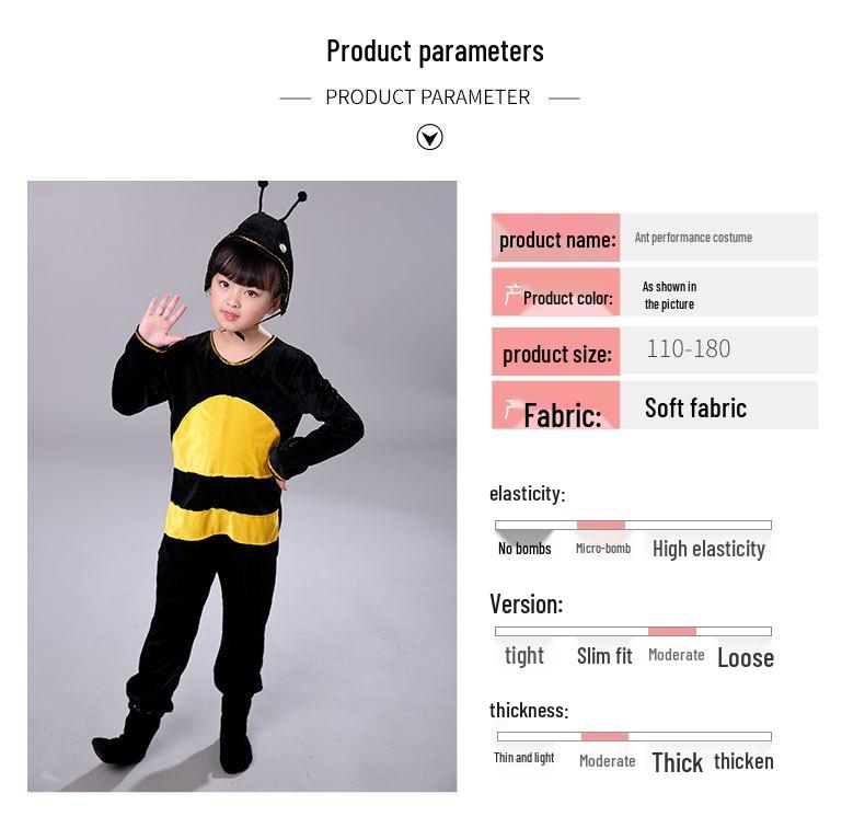 1 iunie Costum de dans Gărgărița – Costum de spectacol pentru copii 'Furnicile traversează râul'