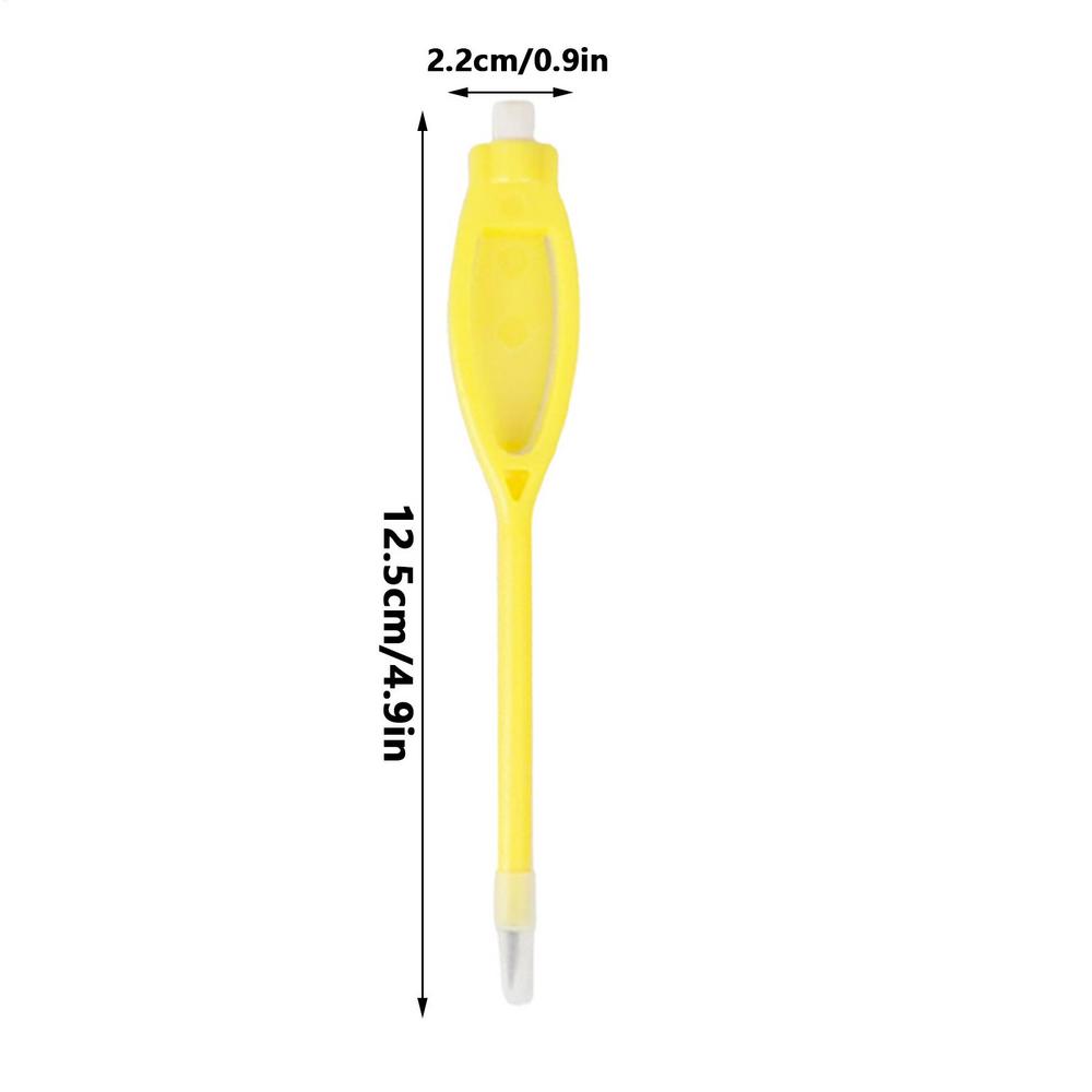 10Pcs Plastic Golf Scoring Pencils Golf Scorecard Pencil Golf Accessories Recording Score Tool Golf 2H Marker Pen with Eraser