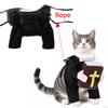 Funny Pet Halloween Costumes Cute Pastor Kitten Party Dress Up Apparel With Bible Cross Chris For Small Cat Dog Sphynx Chihuahua