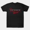 Asian Size Men Black Print T-shirt It'S Morbin Time! No-Cut Print Cotton Tshirt
