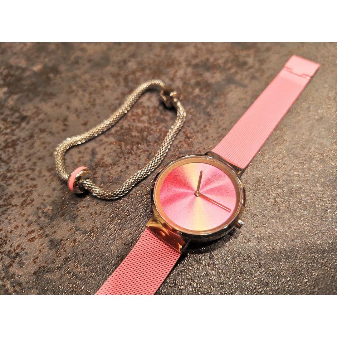Used Bering Limited Pink Watch