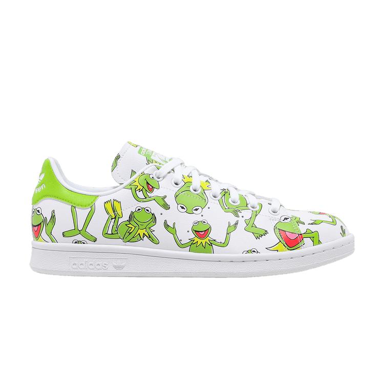 The Muppets x adidas Stan Smith Kermit The Frog Allover Print 40.5