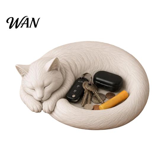 Change Holder Tray Catchall Bowl, Horse Elephant Fox Cat Shape Storage Tray, Lipstick Organizer Scratch-Proof Large Capacity Organizer, for