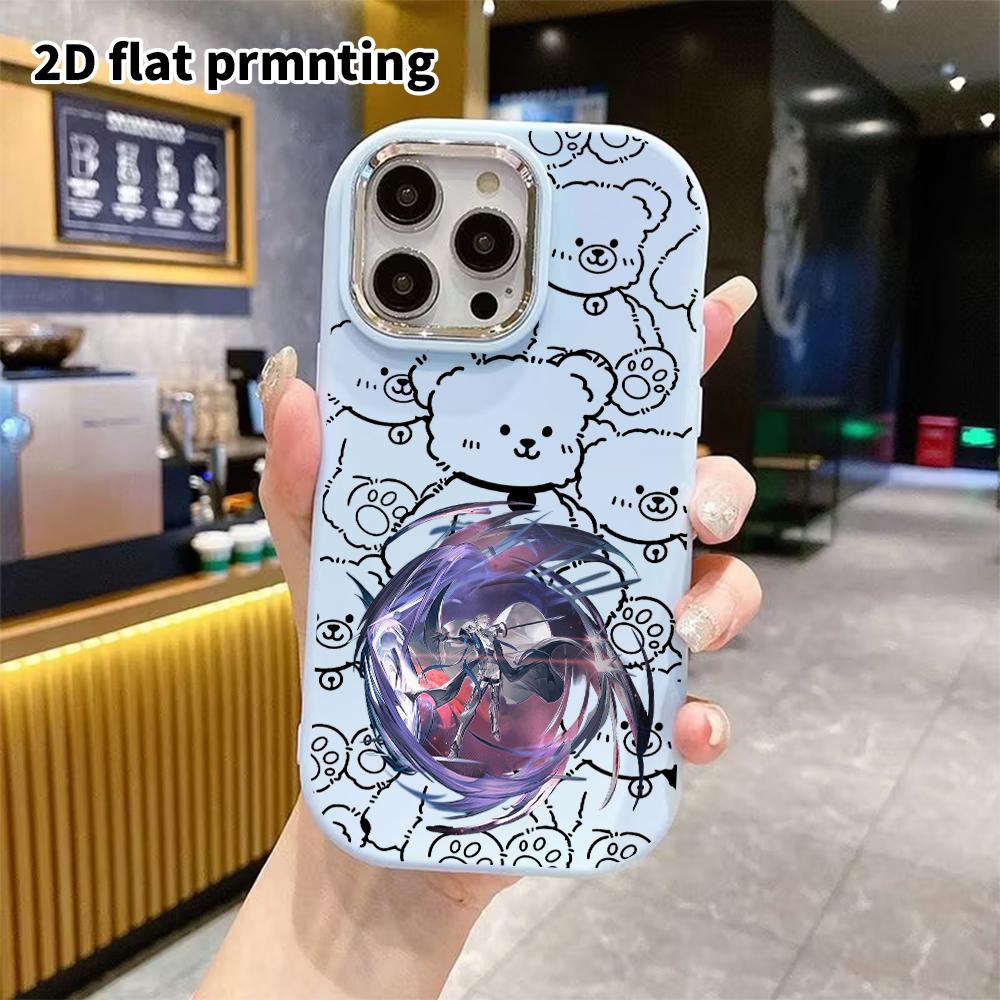 Phone Case: 2D Flat Design Suitable for iPhone 18 17 16 15 14 13 Pro Protective Case, Couple Style, Battle Action, Christmas and Halloween Gifts