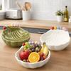 Avocado Fruit Bowl Ceramic Fruit Bowl Ceramics Salad Plate Fruit Serving Plate Home Storage