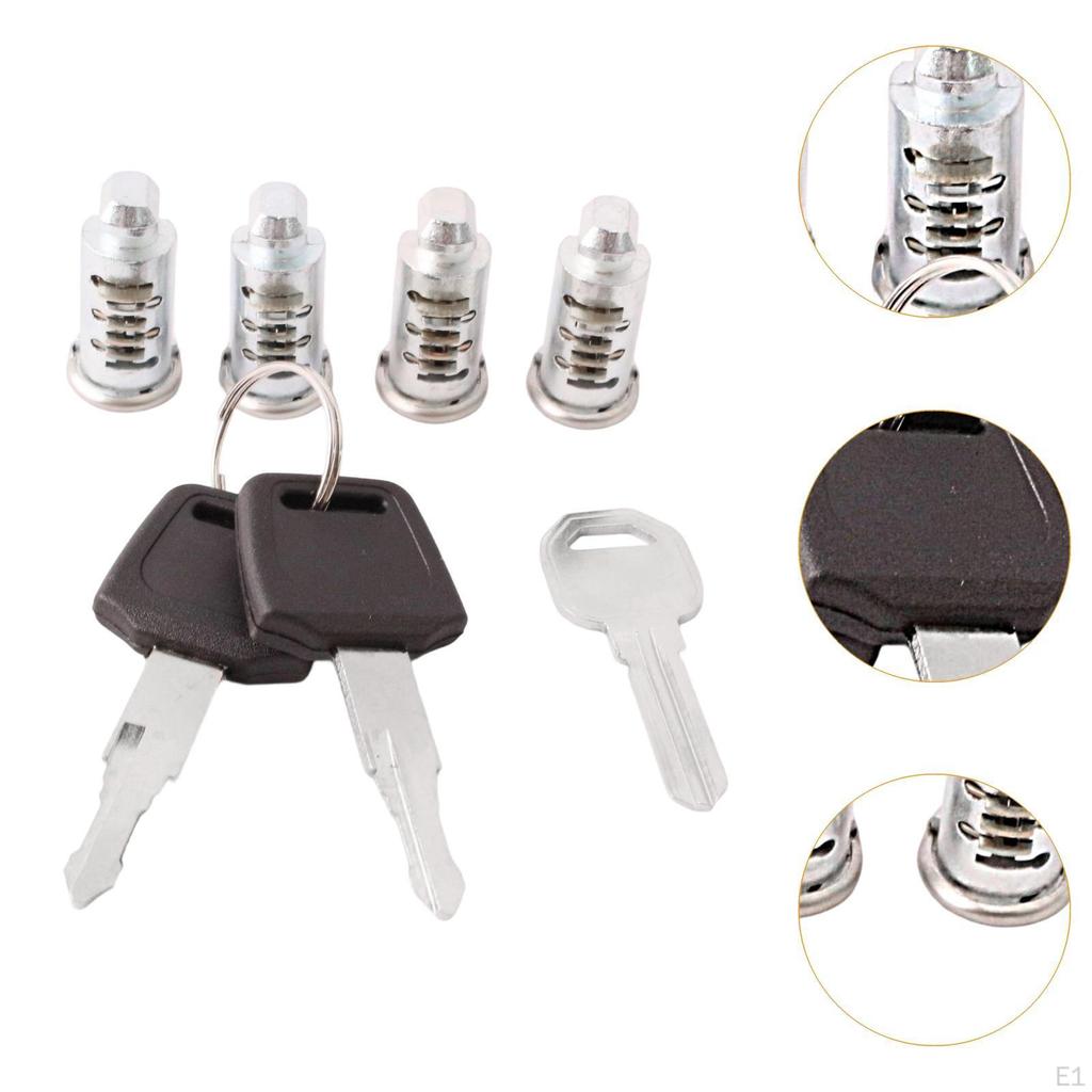 Car Rack Lock Core with Key for Roof Cargo Accessories