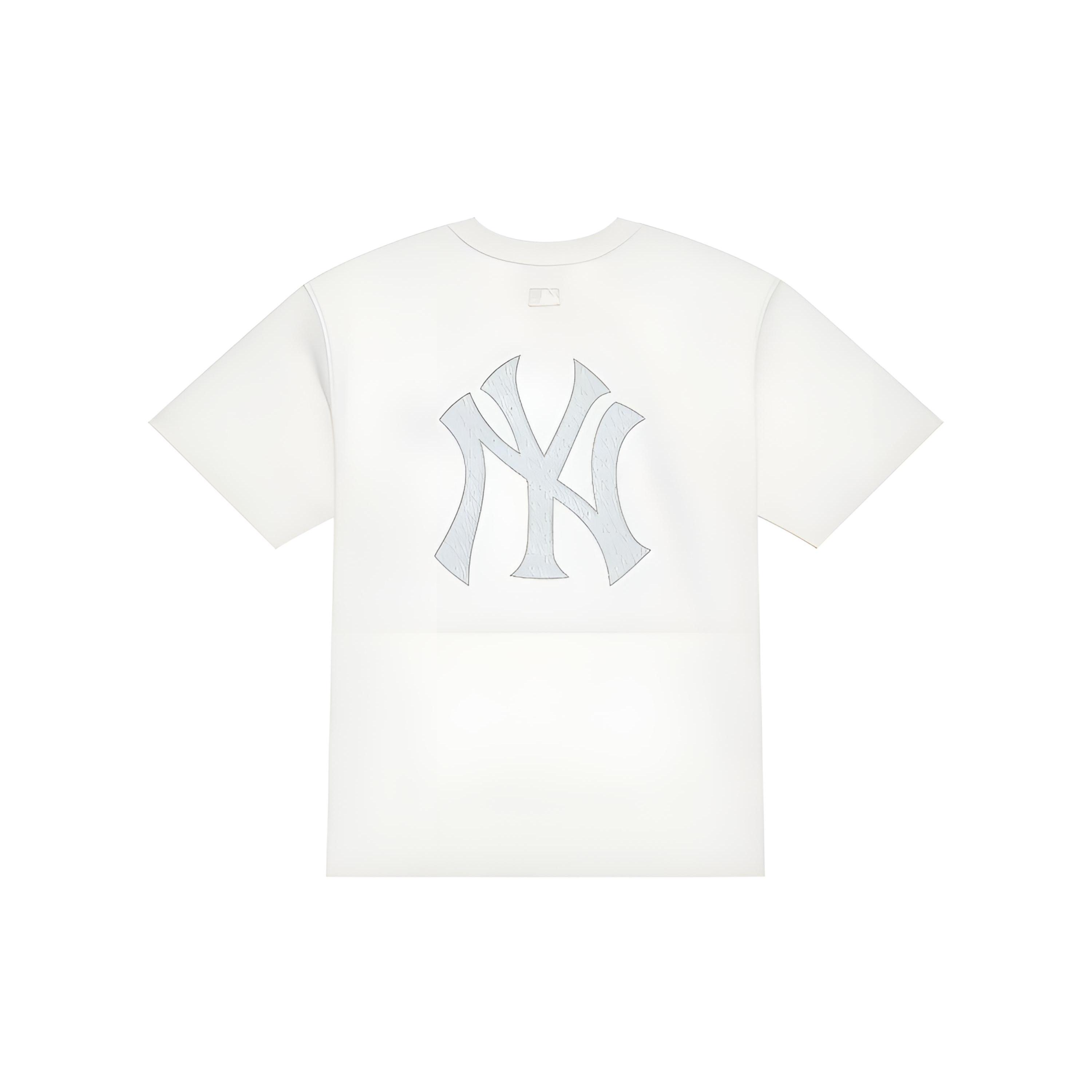 MLB MONOGRAM SS26 T Shirt Unisex 3ATSM0463-50IVS M