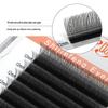 V-Shaped Small Fluffy Grafted False Eyelashes - Soft & No Shedding, Clover Beauty Salon Exclusive