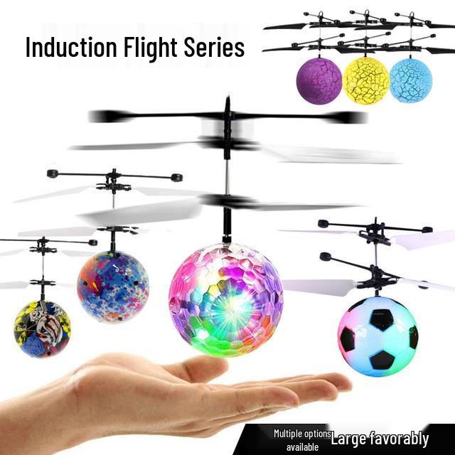 Gesture-Controlled Induction Flying Crystal Ball Boomerang Toy