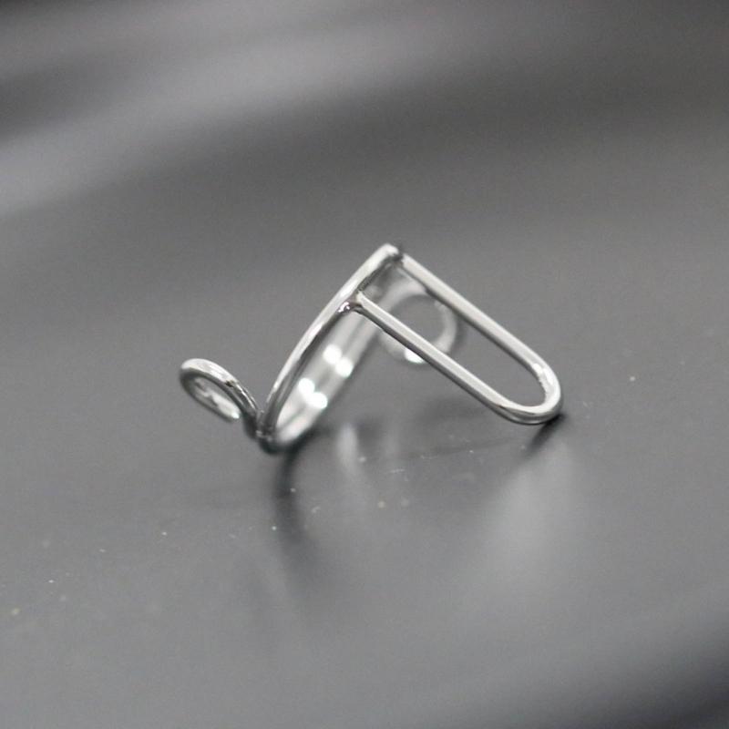 Fingertips Statement Jewelry Metal Nail Art Rings Copper Material for Women Girl