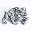 Zinc Alloy Bulldog Men's Belt Buckle - Quality, Smooth Finish