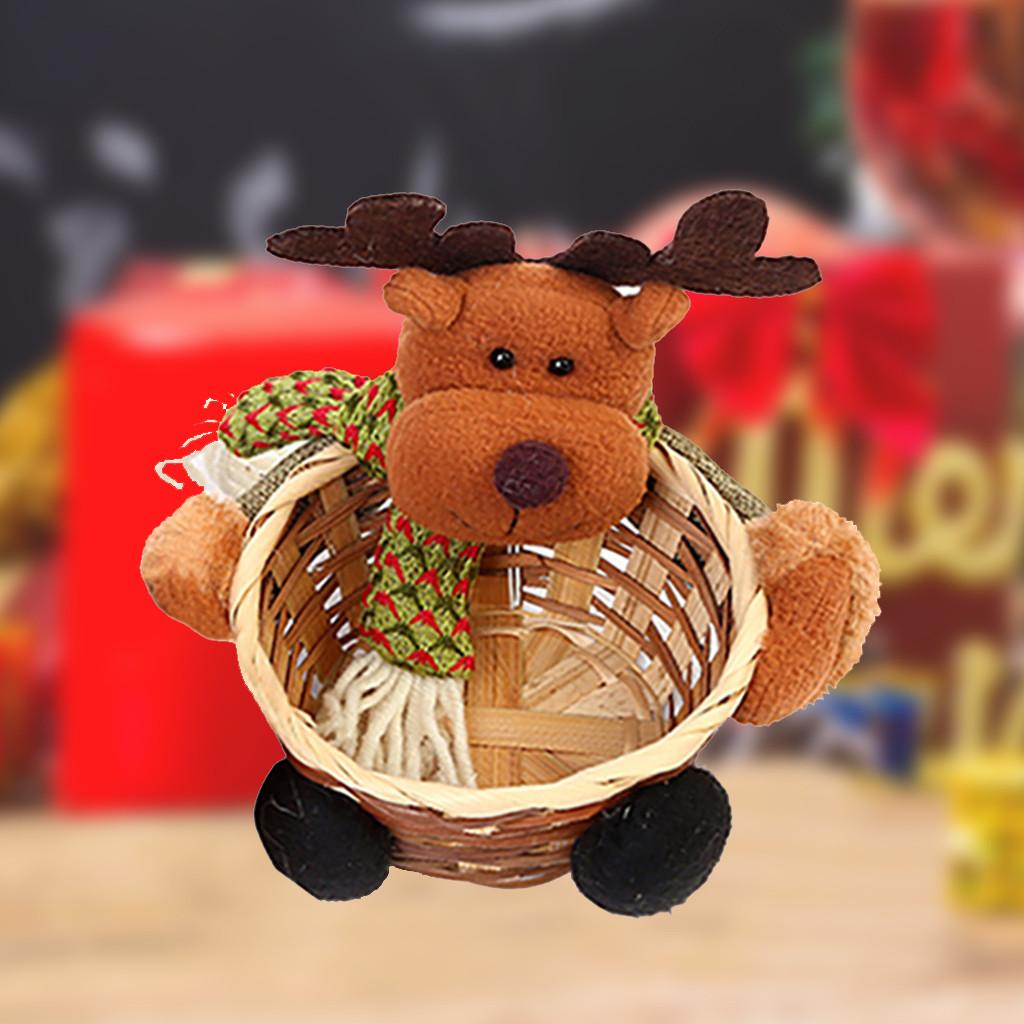 Christmas Candy Storage Basket Decoration  Storage Basket Gift Small