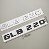 Lettere Logo Auto 3D in ABS GLB 220 GLB 250 Emblema Badge Portellone Posteriore Decalcomanie Per Mercedes benz GLB220 GLB250 X247 Accessori Auto