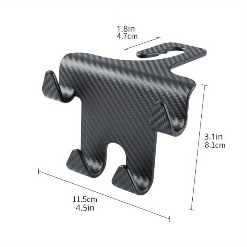1/2Pcs Car Seat Headrest Hook Hanger Interior Storage Organizer Hook For Purse Handbag