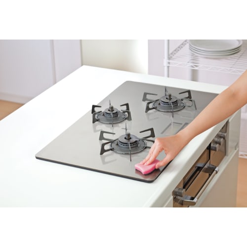 3M Scotch-Brite GH-4K Sponge Cleaner for Gas and Induction Cooktops, 4-Piece Set