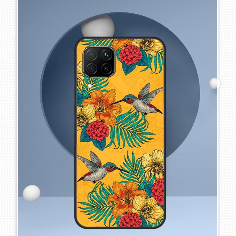 Hummingbird For Huawei Nova 12s 12i 11i 8i Y91 Y60 Y70 Y72 Y90 Y61 9 10 SE P20 P40 Lite P30 P60 Pro Case
