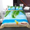 Beach Scenery Duvet Cover Summer Hawaii Landscape Bedding Set Twin Full King For Girl Boys M