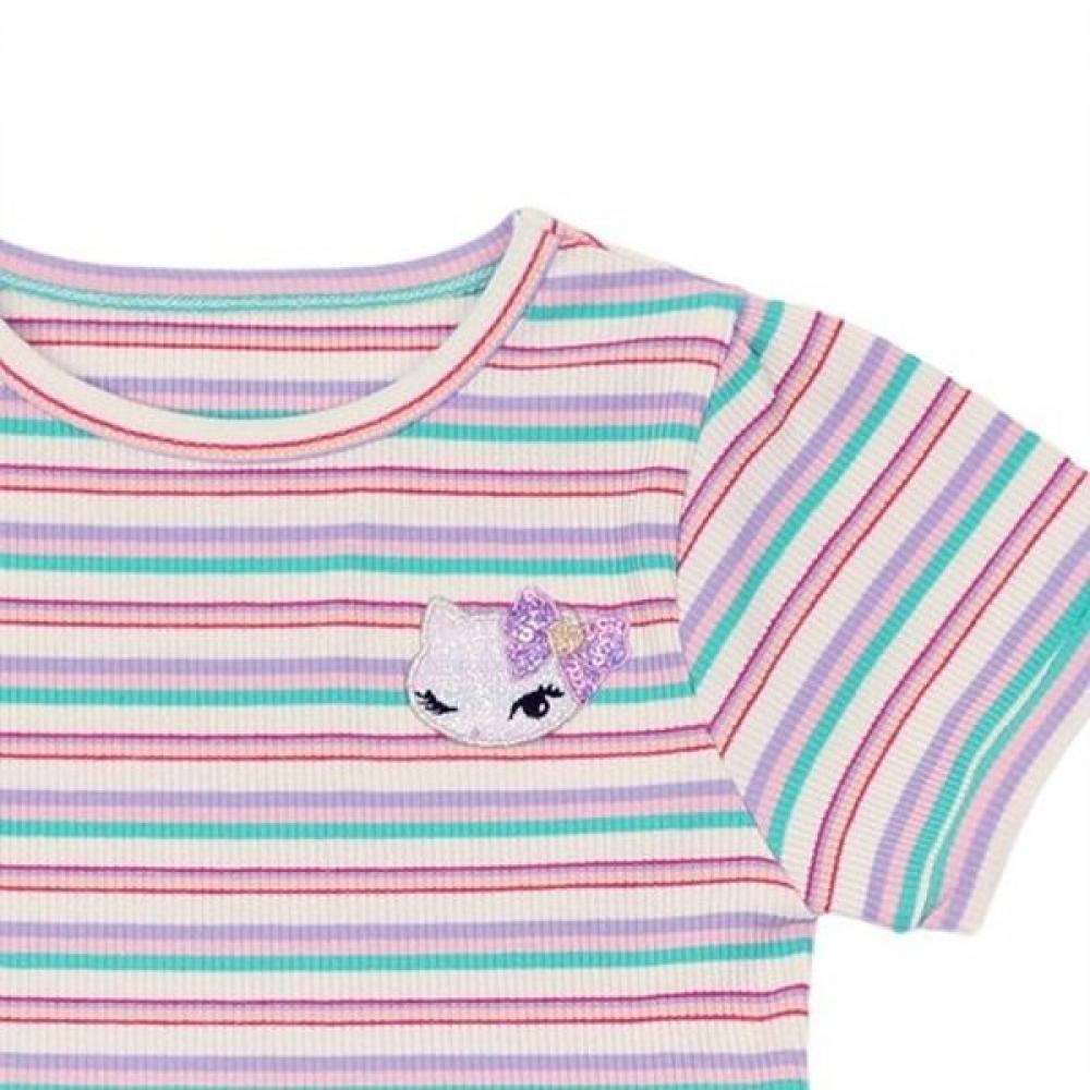 French Cat Women Color Block Dress Q52dko200ko210