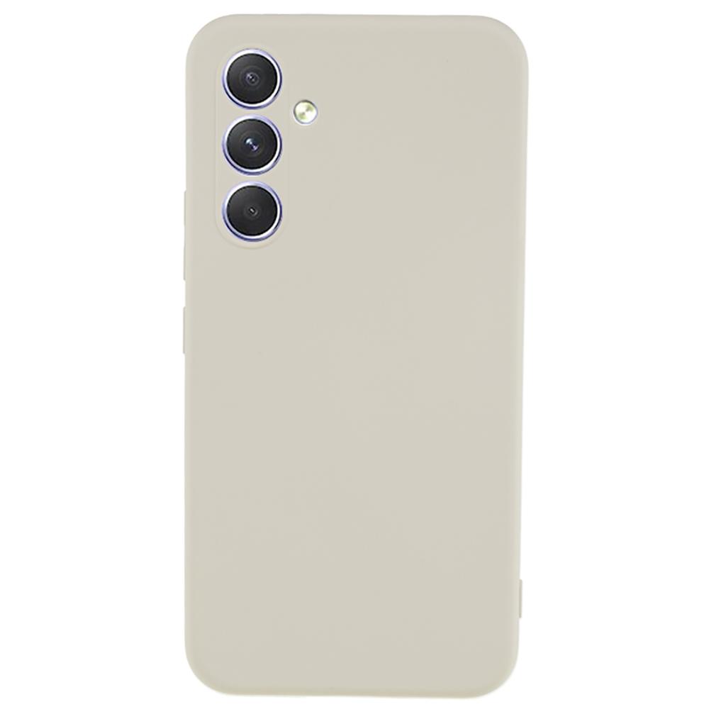 For Samsung Galaxy S24 FE Case TPU Back Soft Anti-Scratch Fiber Lining Phone Cover
