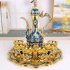UO_SO_ European Palace Style Handmade Glass Wine Set