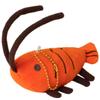 Japan Anime Hololive Gawr Gura Birthday Ebi-chan Shrimp Mascot 10cm Gula Shrimp Plush Pendant Keychain Anime Collection Gift