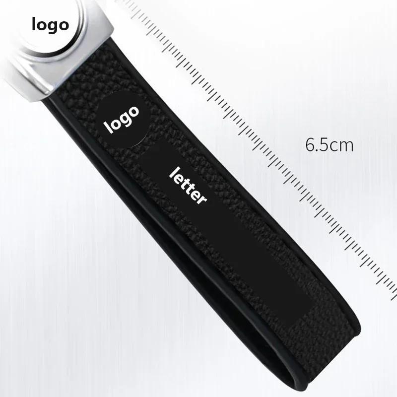 Leather Durable Car Keys Rings Buckle Holder for Lexus Ct200h GX460 GS GX GC ES IS LS LX NX RX RC UX Fsport Keychain accessories