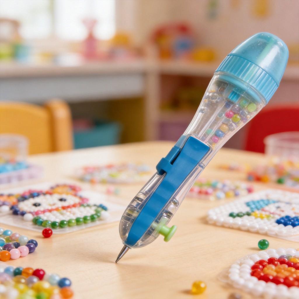 Plastic Storage Press Pen Diy Craft Kit For Kids And Teens