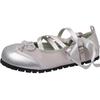 Spring Cross Strap Women Ballet Flats Fashion Elegant Round Toe Shoes Ladies Comfort Street Style Soft Sole Ballerinas Shoes