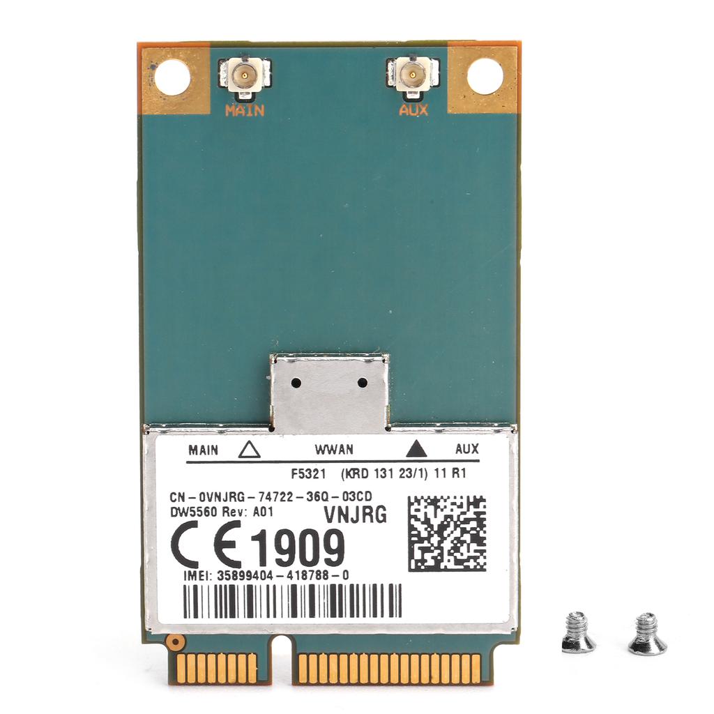 Wireless Network Card Board 3G WWAN GSM WCDMA HSPA GPS Wifi Module for Dell Latitude