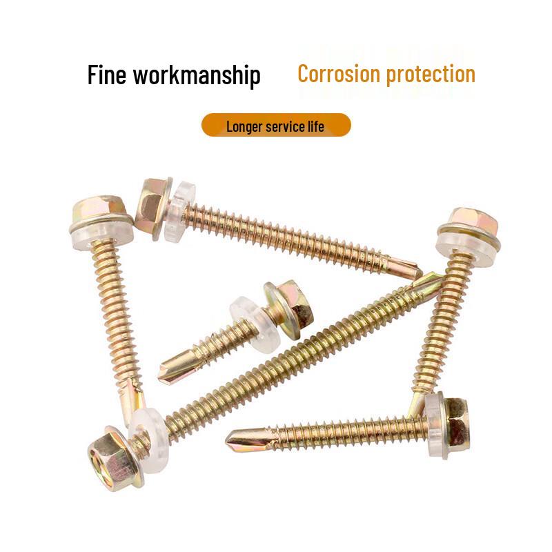 Color Zinc Self-Drilling Screws
