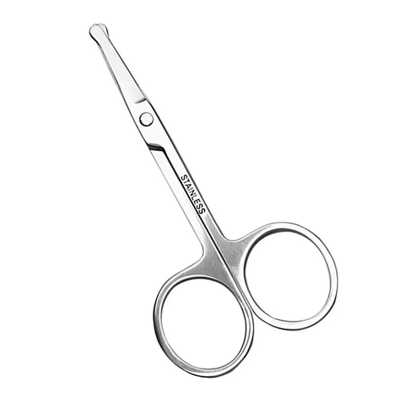 Augenbrauenschere Wimperntrimmer Nägel Augenbrauen Nasenhaare Wimpern Nagelhautschneider Maniküreschere Edelstahl Make-up Schönheitsschere