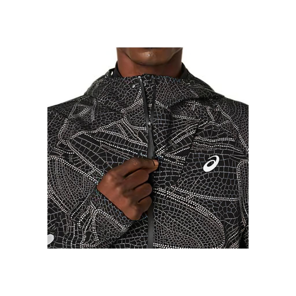 Asics Lite-Show Windproof Breathable Comfortable Versatile Hooded Jacket Men Jackets 2011D361-001