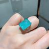 Jewelry Trend Line Simulation Yellow Diamond Paraiba Live Ring 12 * 16