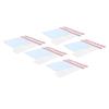 5 Set Privacy Filter Adhesive Strips Double Sided Adhesive Strips with Plastic Slide Mount Holder Ta