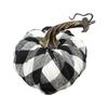 Faux Flannel Pumpkin Halloween Decoration for Cabinet Display and Photography Prop with Foam