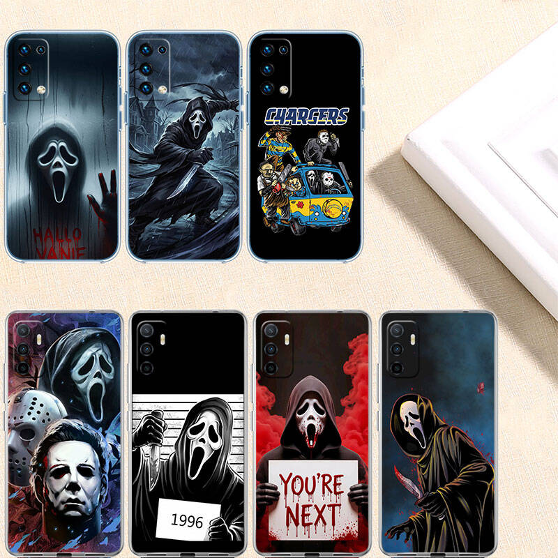 RT33 Ghostfaces Case for Motorola E7 G6 G7 G8 G9 Plus Power Play G10 G20 G04 E30 E40 E22 E20 E13 E15 G22 G23 G05 G75 G35 G55