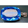 Natural Blue Topaz Pendant Cushion Cut 96.95 Ct Beautiful Certified