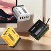 240W 5portová nabíječka na mobilní telefon 2x USB 3 Type C Rychlé nabíjení PD QC 3.0 Quick Charge Adaptér do zásuvky US EU Pro Xiaomi
