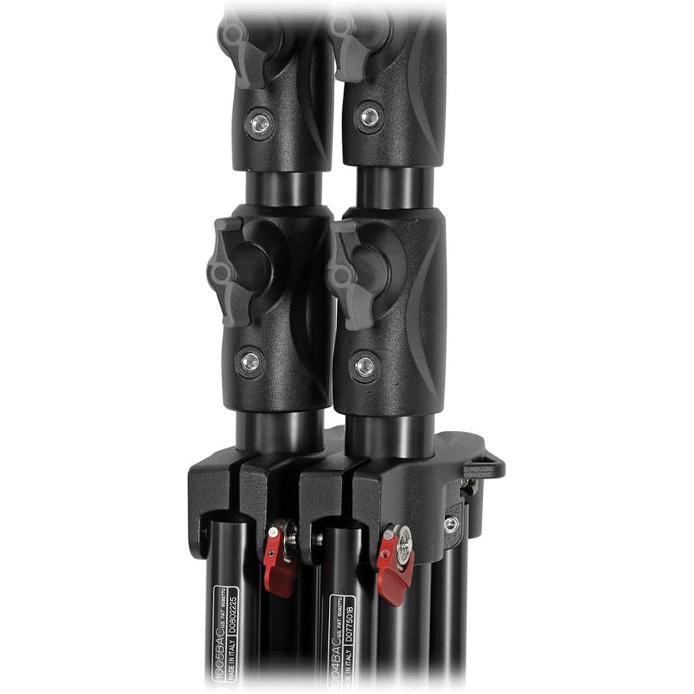 Manfrotto Master Stand, 4-section, Aluminum, Male Spigot Type, 1004BAC