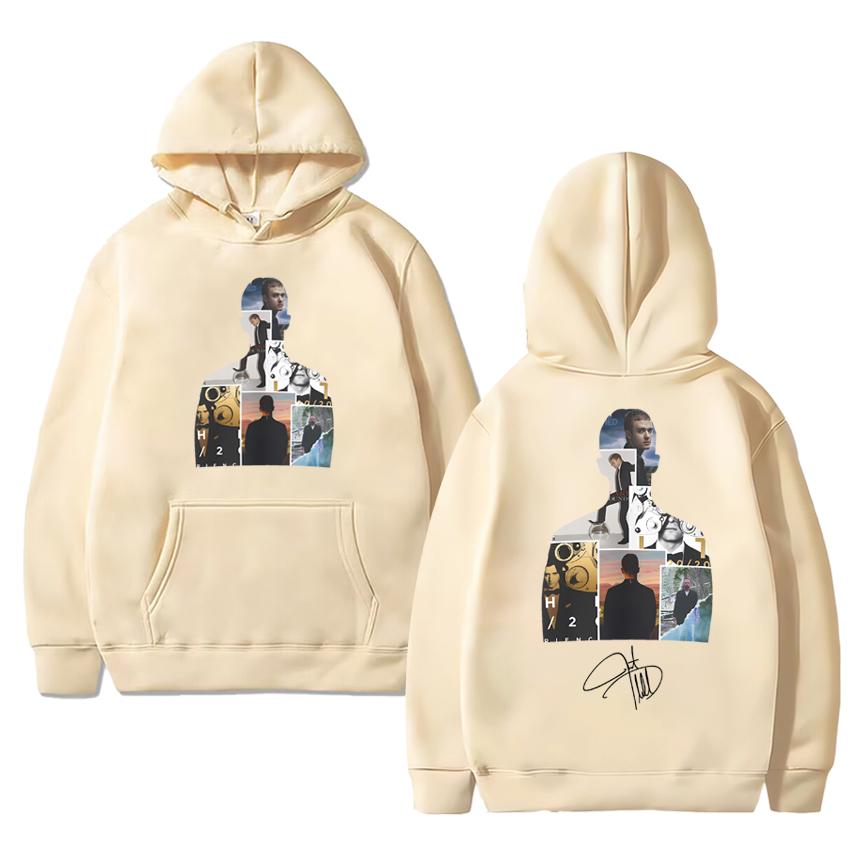 

Hot Singer Justin Timberlake World Tour 2025 Fan Hoodie Men women fashion Printed Sweatshirt Unisex Fleece Long sleeve pullovers 2XL