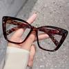 Fashiona Cat-Eye Glasses for Women Oversized Eyeglasses Casual Transparent Glasses Perfect for Daily Wear Everyday Eyewear