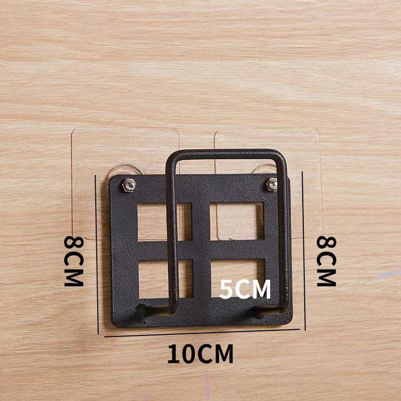 Wall Mounted Router Holder Wifi Storage Bracket Easy To Install Non Drilling Power Socket Rack Bookshelf