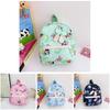 Adorable Colorful Backpack For Kids In Pink Blue Black Green White And Purple With Fun Cartoon Design