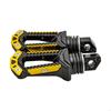 28GC Pair Ergonomic Motorcycle Passenger Foot Pegs Weather Resistant Aluminum & New Moon Footpegs for Long Lasting Use
