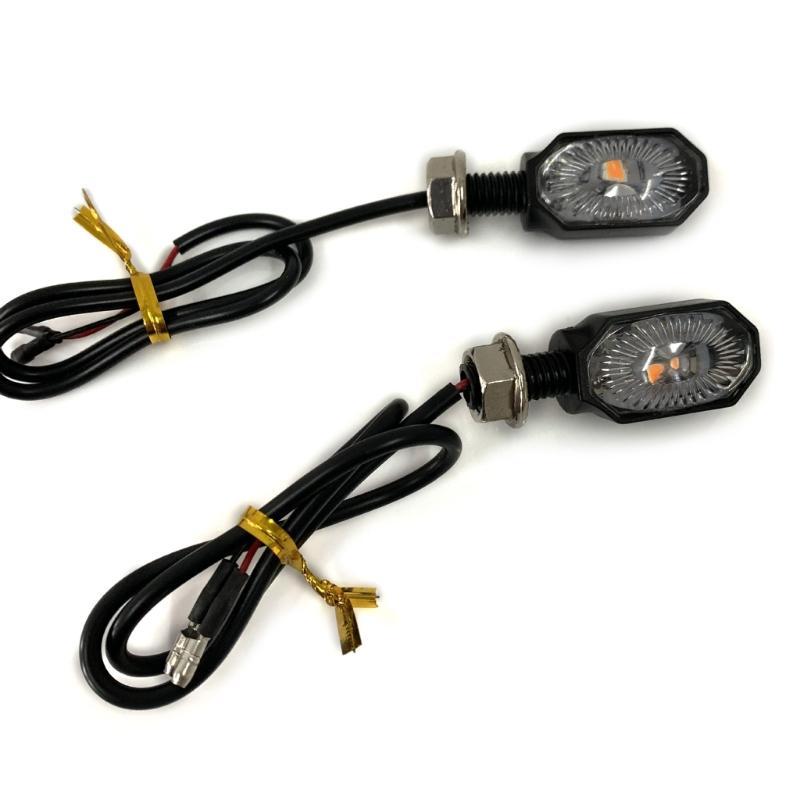 

Universal LED Motorbike Turn Signal Light Flowing Water Flasher Rear Stop Light Directional Lightings Indicator Blinkers 1