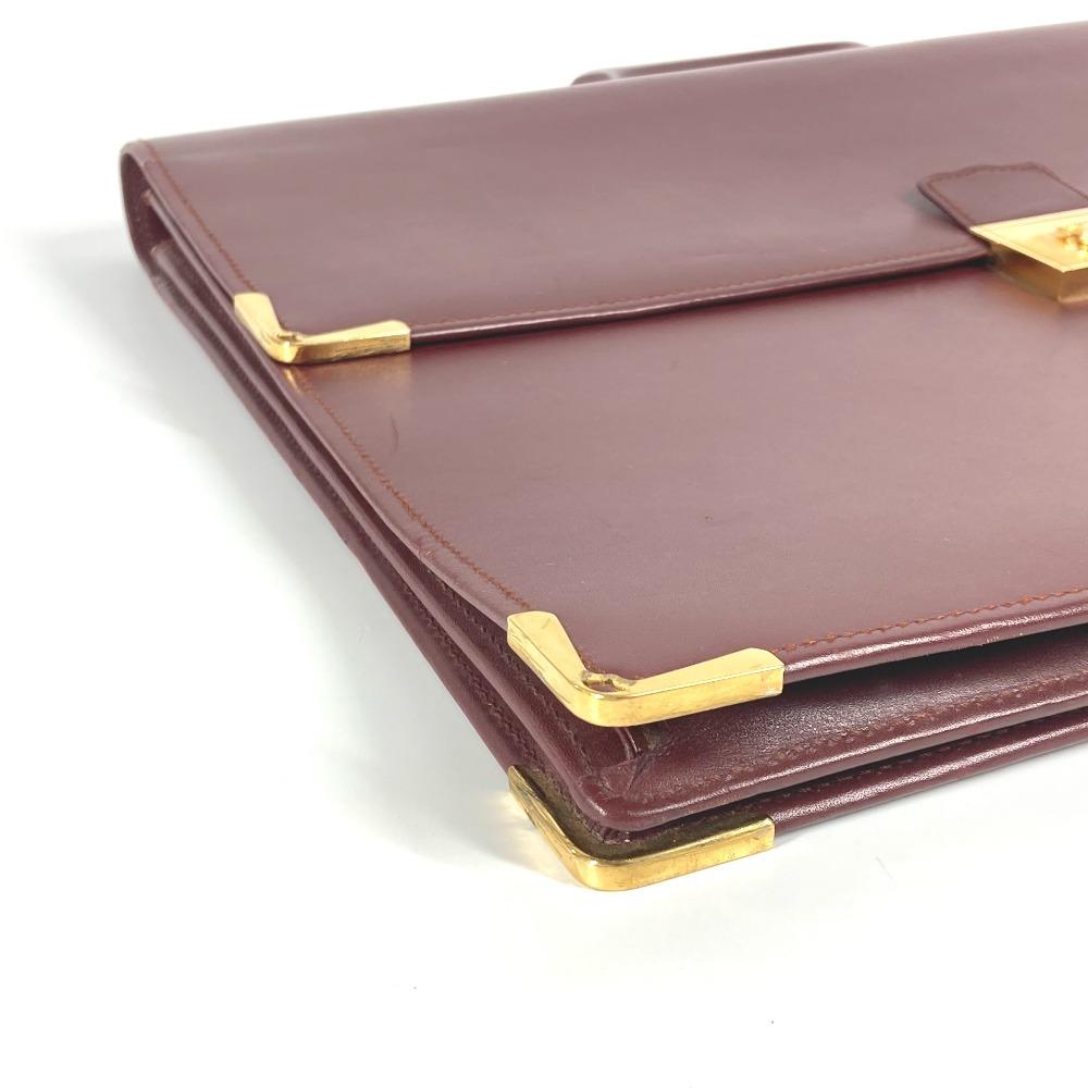 CARTIER vintage logo Tote Bag, Hand Bag, Document Bag Business bag