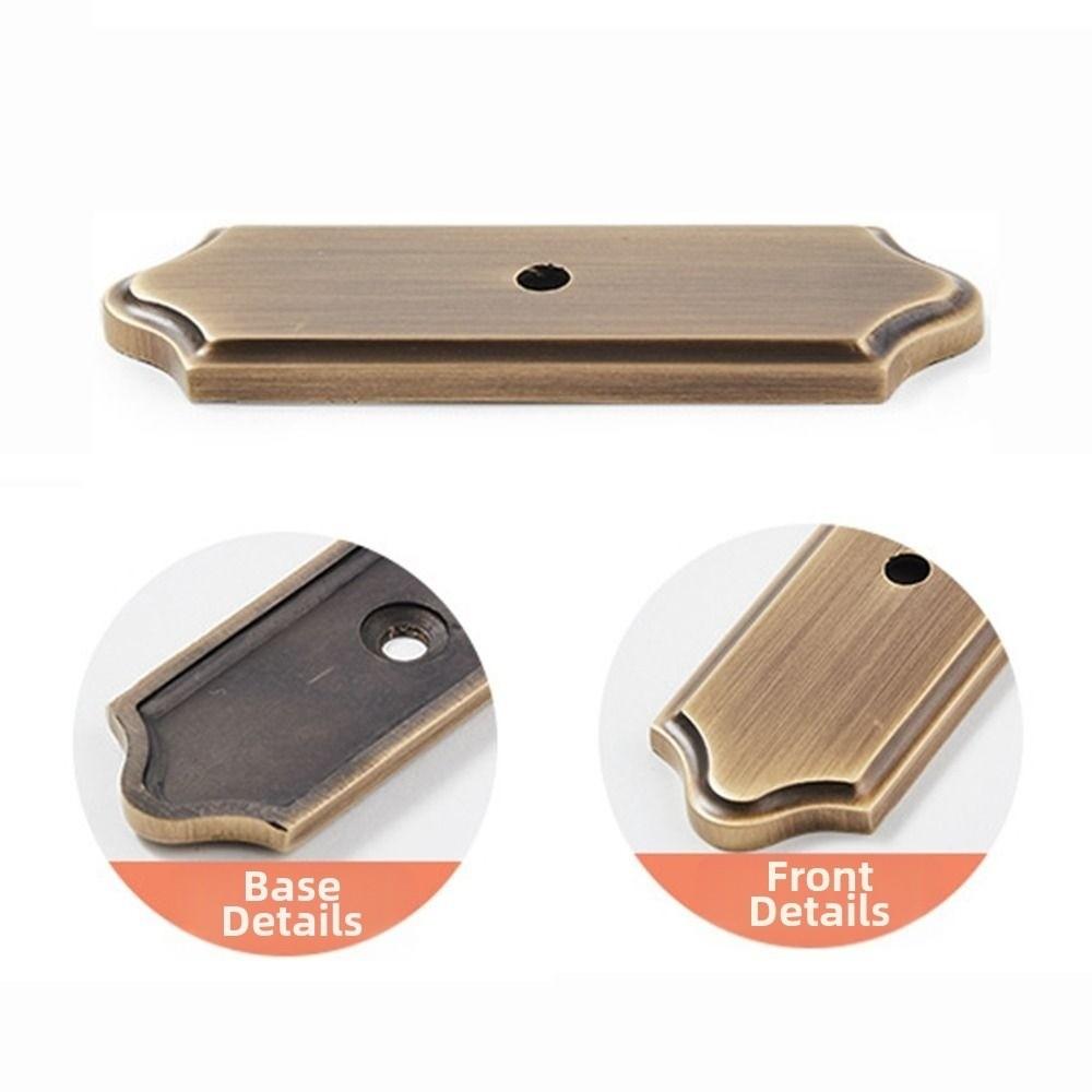 Nordic Brass Cabinet Pull Gold Round Cabinet Door Handle Retro Wardrobe Pulls  Kitchen Cupboard