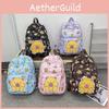 Cute Cartoon Food Dolphin Pattern Student Leisure Backpack For School