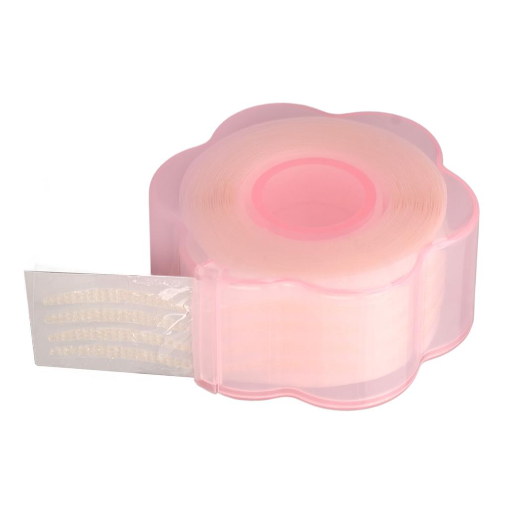 360pcs Lace Eyelid Lifter Tape Roll Lace Mesh S Shape Water Adhesive Eyelid Stickers for Droopy Uneven