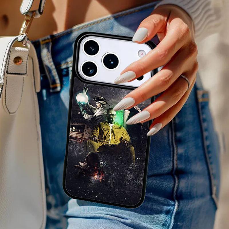 Heisenberg Breaking Bad Phone Case For iPhone 17 Air 14 15 13 12 Max Cover For Apple 14 15 16 16e 11 Pro Max Plus